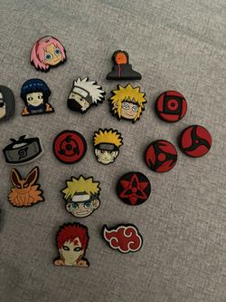 Naruto croc charms hotsell