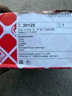 m54 water pump pulley