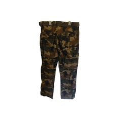 Mens Casual Camo Cargo Pants Trousers Military Combat Army Tactical BDU Pants