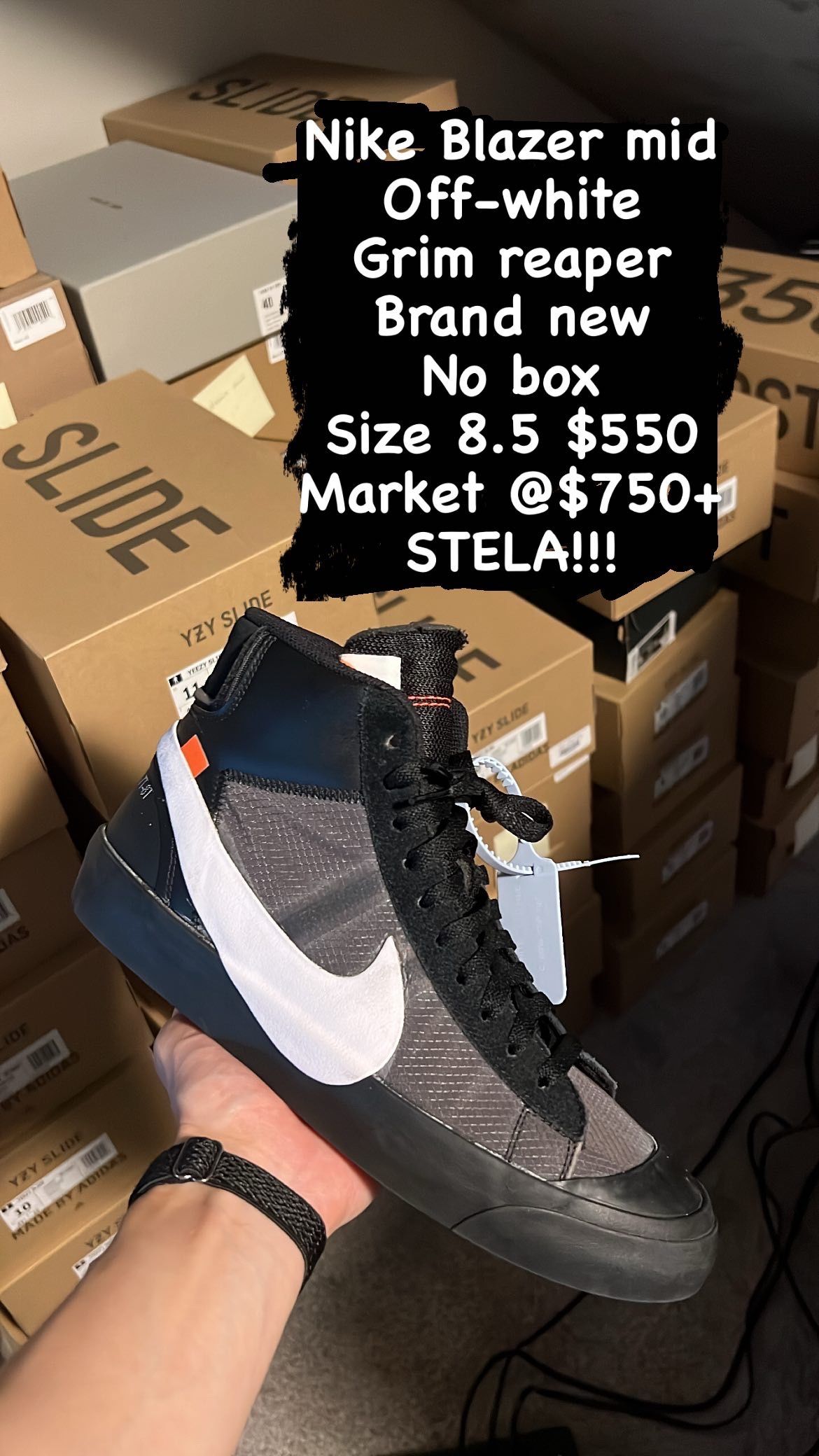 Nike Blazer Mid Off white Grim Reaper