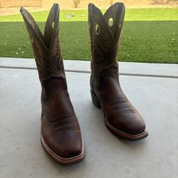 Ariat Brown Leather Boots Size 9EE