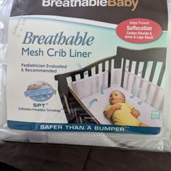 Breathable Crib Liner
