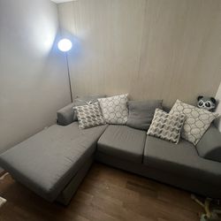 Gray Small Sectional Sofa