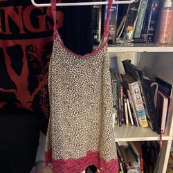 Leopard Tank Top Y2K 