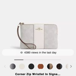 Coach Wristlet NWT