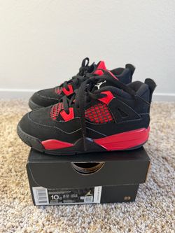 Jordan 4 Red Thunder  (TD) Size 10c $50