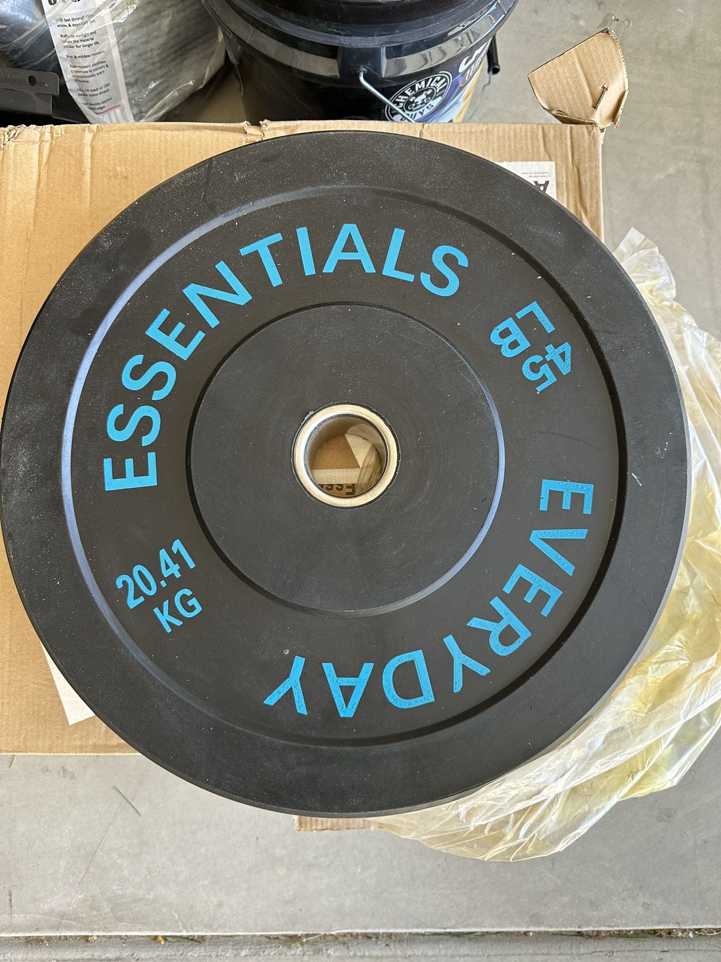 45 Pound Bumper Plates