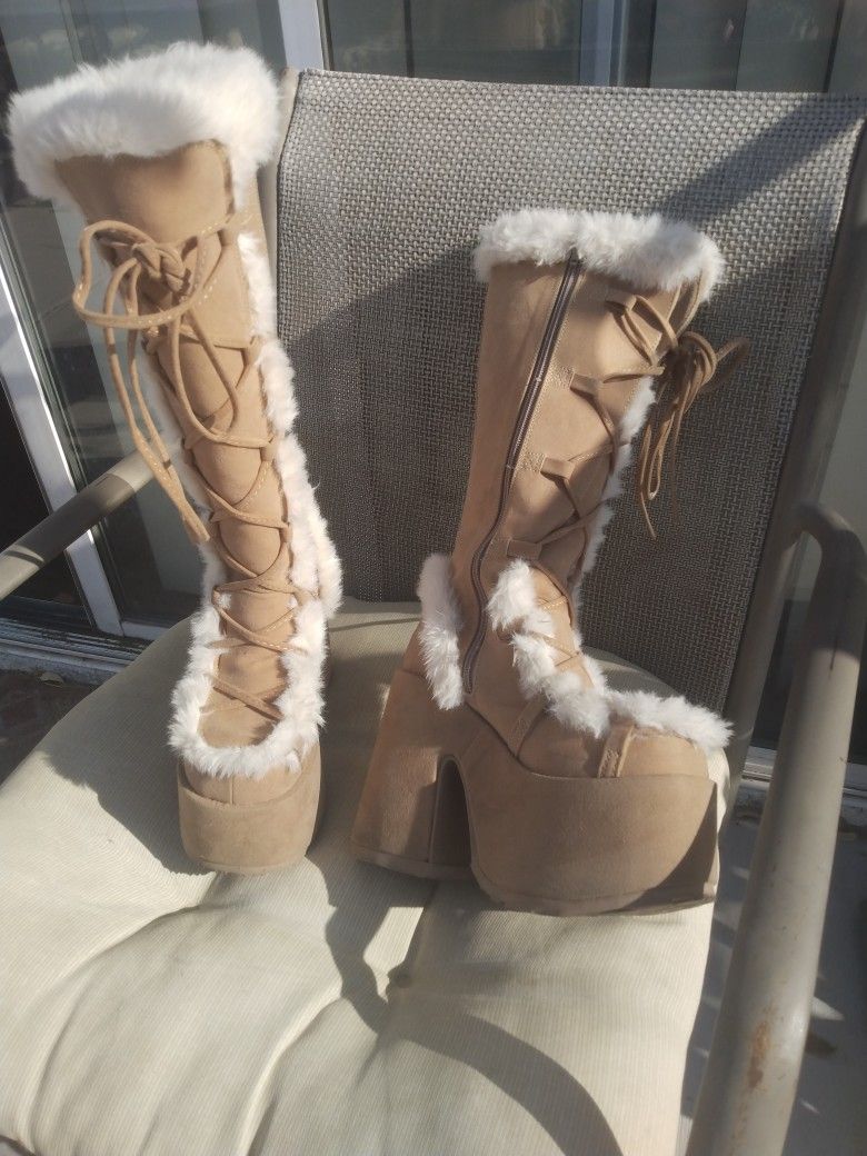 Demonia Platforms 50% OFF