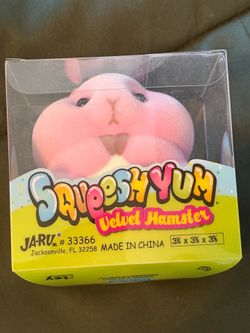 Squishy velvet, hamster