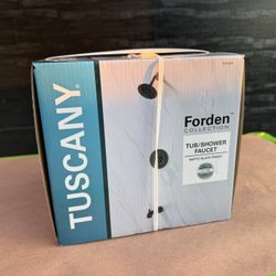 Tuscany Forden Tub/Shower Faucet – Matte Black