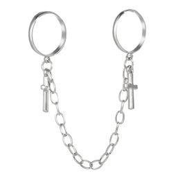 Creative Cross Double Finger Ring