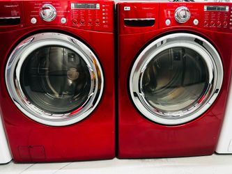 Lg Steam Electric Front Load Set/Stackable