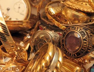 GOLD SILVER JEWELRY WATCHES