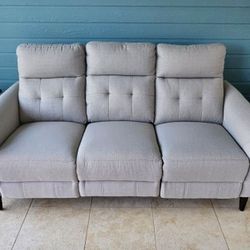 Gray Recliner Couch