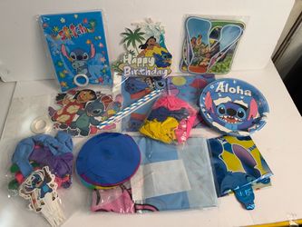 Stitch Lilo and Stitch Birthday Party Supplies Decoration Set