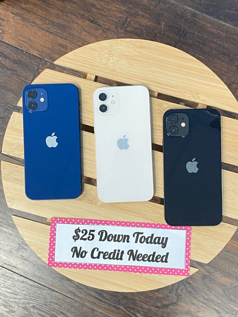 Apple IPhone 12 Unlocked 5G PAYMENTS AVAILABLE With $1 DOWN