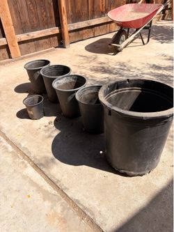 Garden pots for plants
