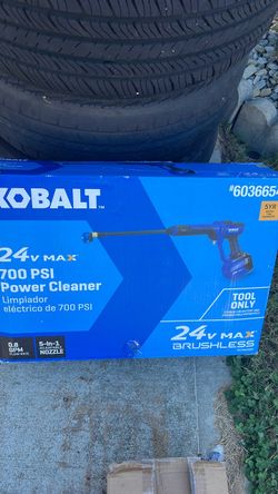 Kobalt 24V Max 700 PSI Power Cleaner
