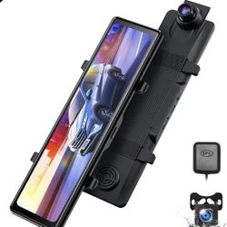 Toguard 12in Dash Camera 
