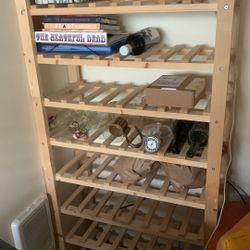 Wood Wine Rack 