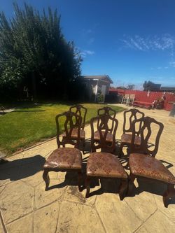 Dinning Cherry wood chairs