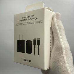 Samsung Power Adapter W/ USB-C Cable