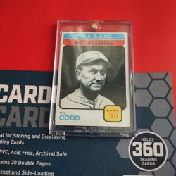 Vintage Baseball Card Ty Cobb