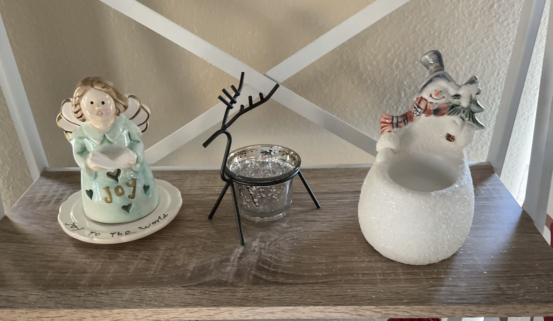 HOLIDAY CANDLE HOLDERS
