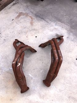 Chevy s10 big Block Chevy v8 conversion headers brand new just surface rust never used