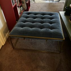 Blue Ottoman 