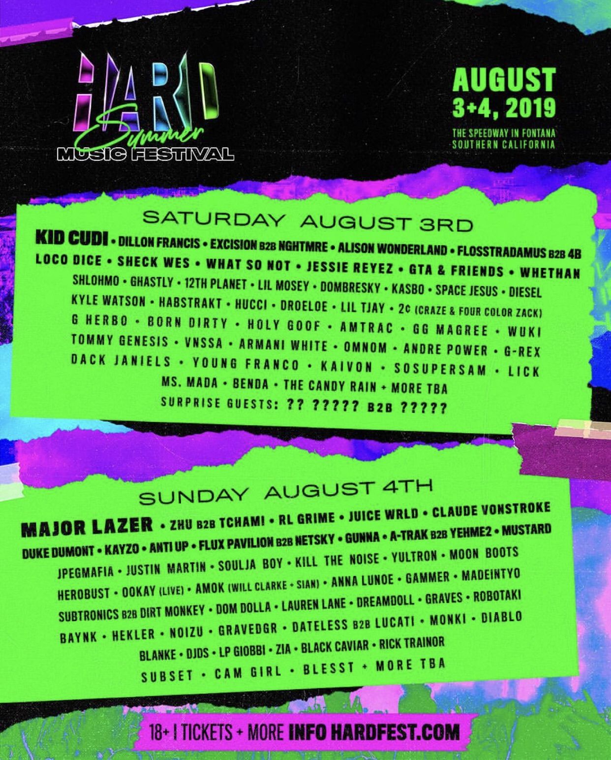 SUNDAY GA HARD SUMMER WRISTBAND