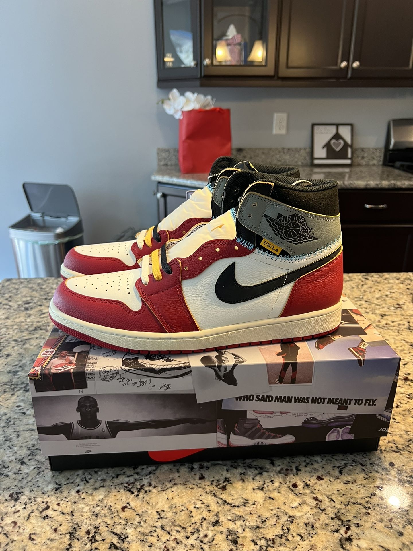 Size 13 Jordan 1 Retro OG SP High Union LA Chicago Shadow SKU HV8563-600