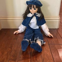 Vintage Sakai & Company 23” Soft Body  Girl Doll