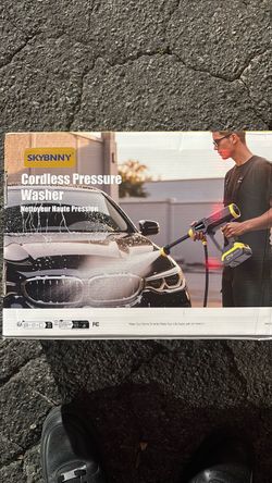 Cordless Pressure Washer