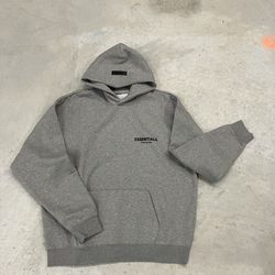 Mens L: Essentials Fear of God DK Oatmeal Hoodie
