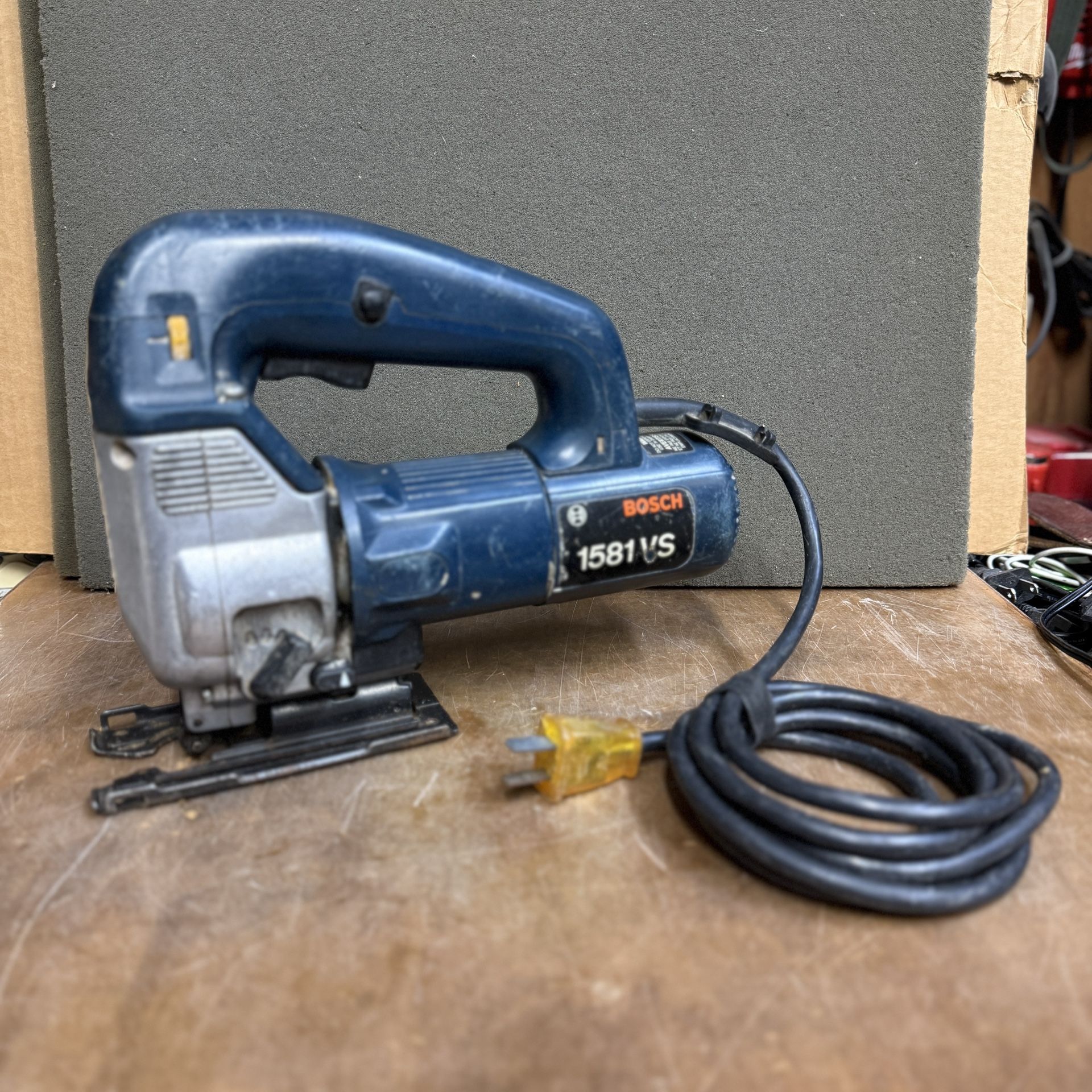 Bosch 1581VS Jigsaw Variable Speed Double Insulated 115V Made In Switzerland