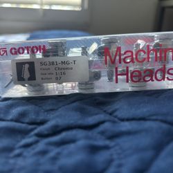 Gotoh SG381-MG-T 6 In Line Tuners 