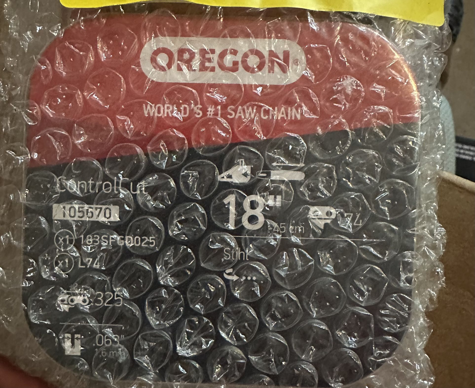 Oregon Guide Bar And Chainsaw Chain
