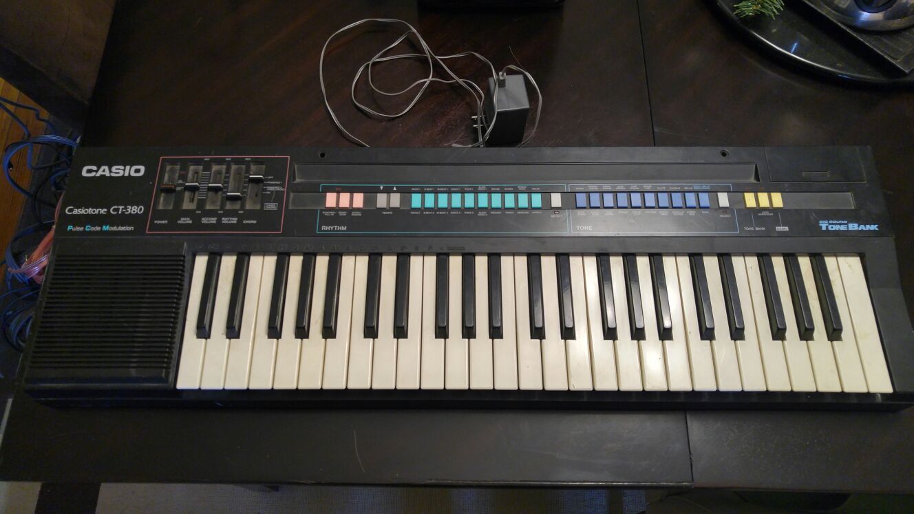 Casio ct online 380 keyboard