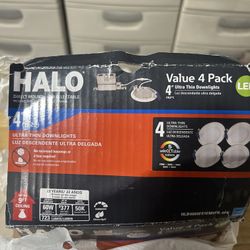 Halo Downlight Canless Recessed Lights 4 Pk