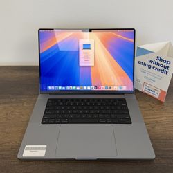 16" MacBook Pro M1 Pro 10 Core*500GB SSD*16GB RAM