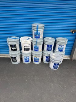 White, off white and Black Interior Paint