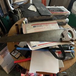 Vintage Craftsman Wood Saw 