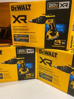 DeWalt 20V XR Brushless Drywall Screwgun Kit