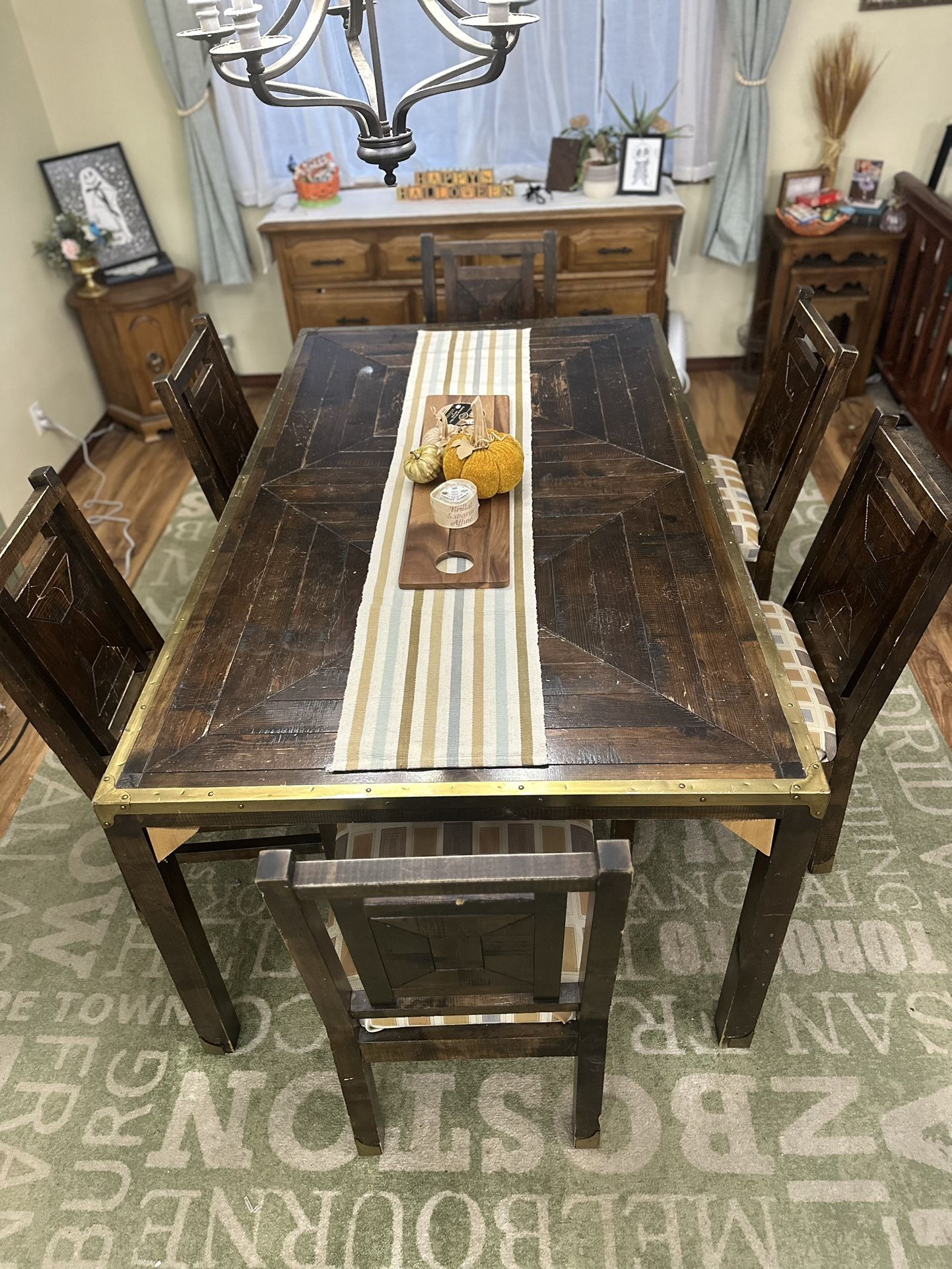 Dining Table With 6 Chairs