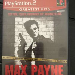 PS2. Max Payne 