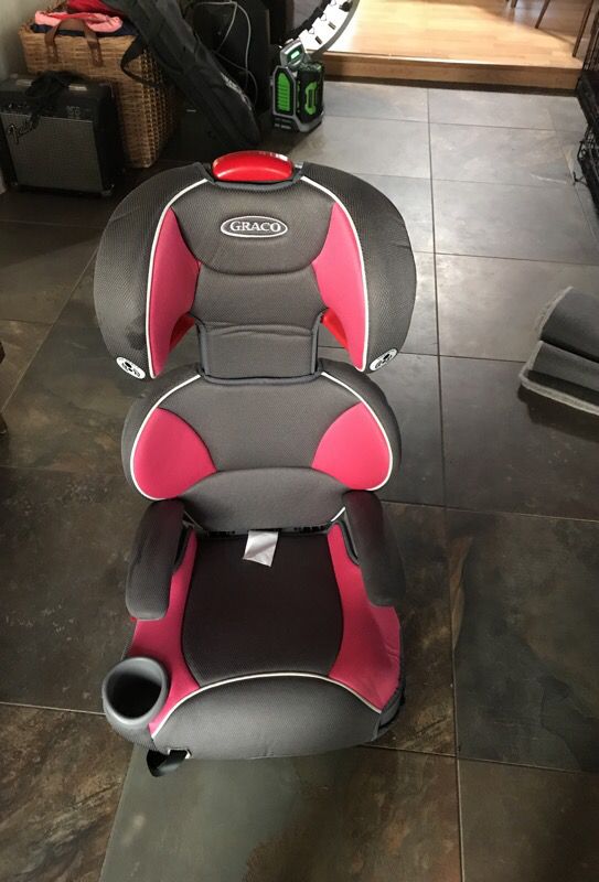 Pink Graco Booster Seat