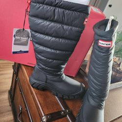 Hunter Women Snow Rain Boots, New