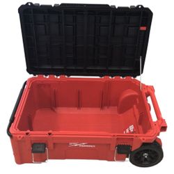 Milwaukee PACKOUT Rolling Tool Chest with Dual-Stack Top, 38in.L x 24in.W x 15.8in.H, Model# 48-22-8428  
