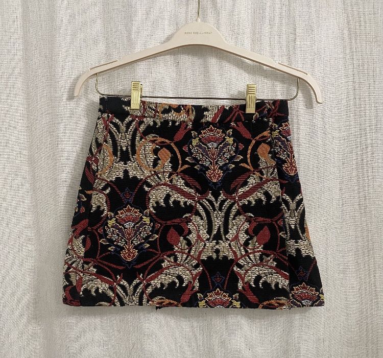 Topshop Tapestry Skirt